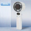 Mini Handheld Fan UK 4-Speed Quiet Portable Fan with Display