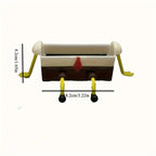 Kitchen Sink Drainage Rack Wall-Mounted Sponge & Brush Holder