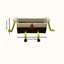 Kitchen Sink Drainage Rack Wall-Mounted Sponge & Brush Holder