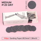 25mm Sandpaper Pedicure Discs Foot File