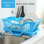 Kitchen Dish Drying Rack Countertop Utensil & Dinnerware Organizer