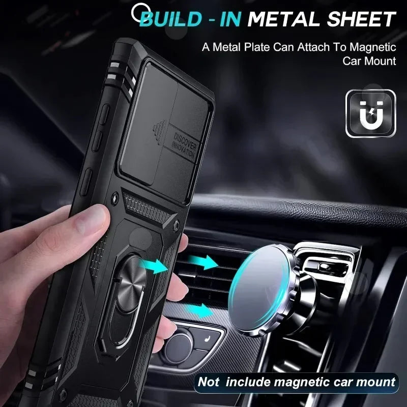 Heavy Duty Kickstand Case for Samsung Galaxy S23 S24 S25 S26