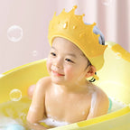 Silicone Baby Shampoo Hat Waterproof Eye & Ear Protection