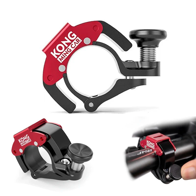 Aluminum Alloy Bicycle Bell Loud Bike Horn for 22.2mm Handlebars Main image
