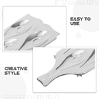 Stainless Steel Spoon Rest 3-Slot Utensil Holder