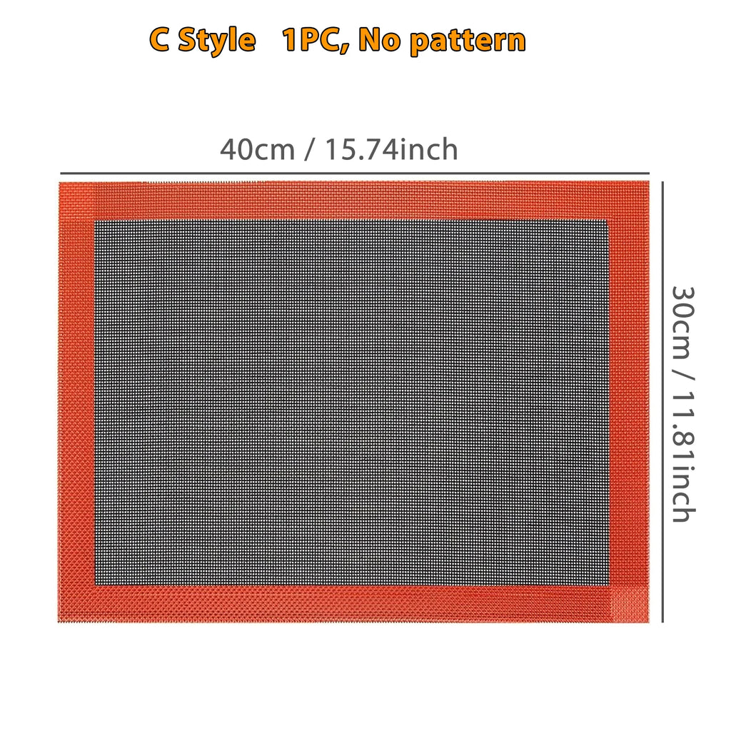 Silicone Baking Mat Perforated Non-Stick Oven Liner for Cookies & Macarons
