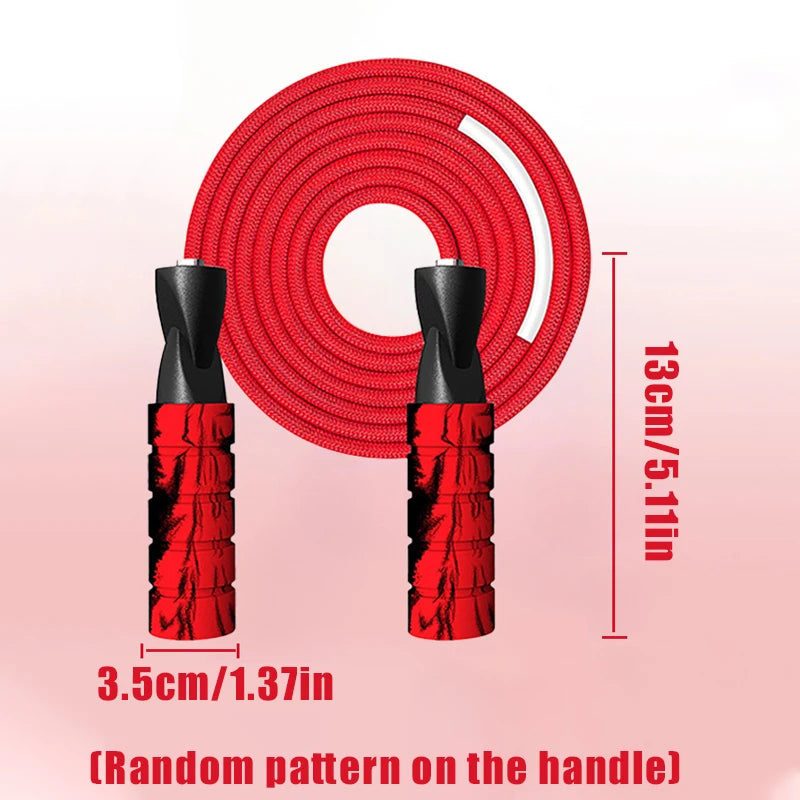 Professional Skipping Rope Thick Woven Bearing Speed Training Rope Secondary image
