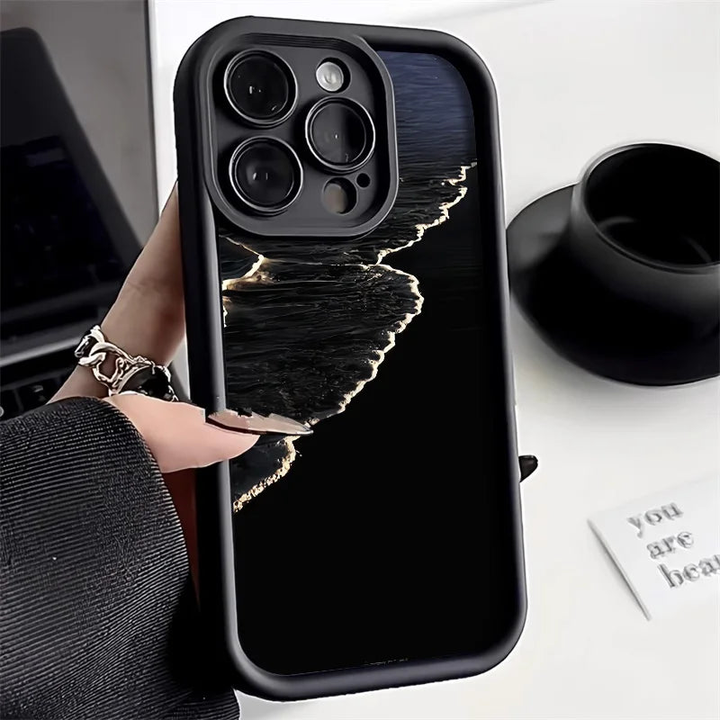 Graffiti Silicone Case for iPhone 16 15 14 13 12 11 Pro Max