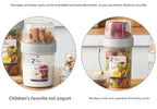 Oatmeal Yogurt Lunch Box Set Sealed Breakfast Bento Container with Fork