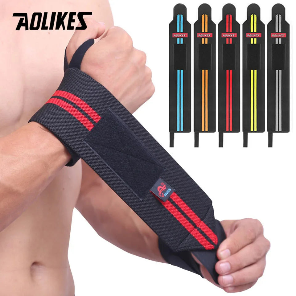 Weightlifting Wrist Wraps for Gym, Powerlifting & Strength Training