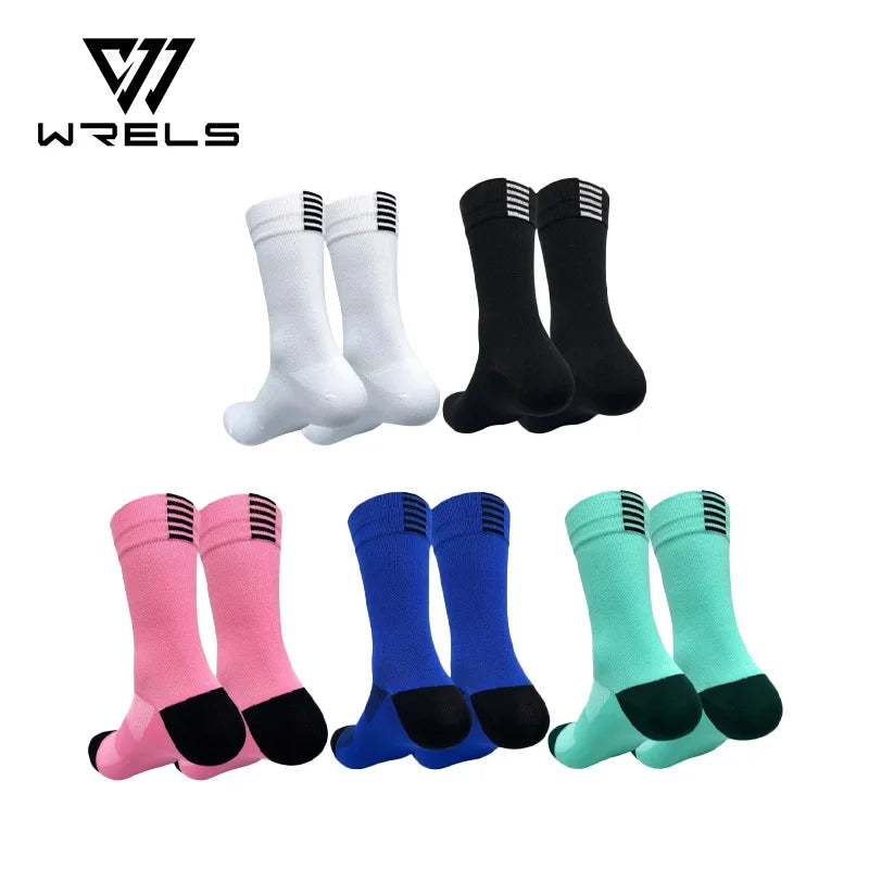 Jing Long Tube Cycling Socks Quick-Dry Unisex Bike Running All Season