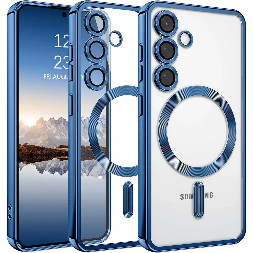 Luxury Magnetic MagSafe Case for Samsung Galaxy S21 S23 S24 S25 S26 Main image