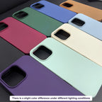 Luxury Liquid Silicone Shockproof Case for iPhone 11-16 Pro Max