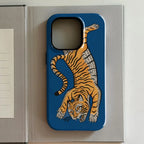 Luxury Cute Animal Double-Layer Case for iPhone 17 16 15 14 13 Pro Max