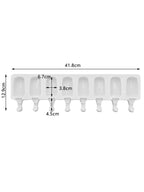 Silicone Ice Cream Mold – DIY Popsicle & Fruit Juice Ice Tray Baking Mold