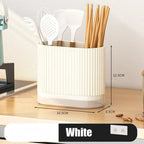 Wall Mounted Chopstick Holder Spoon Storage Rack