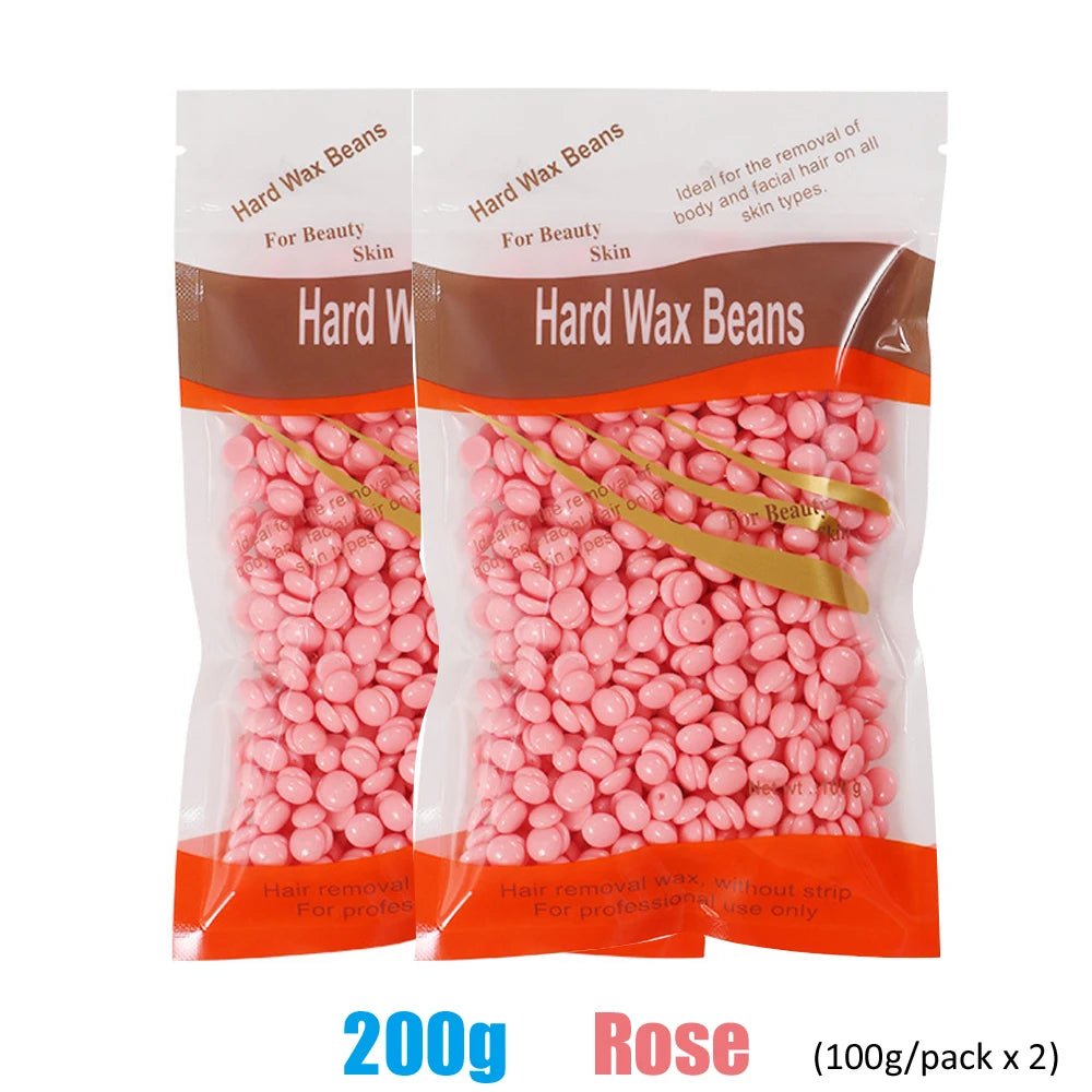 Brazilian Hard Wax Beans 50g Painless Body Hair Removal Wax