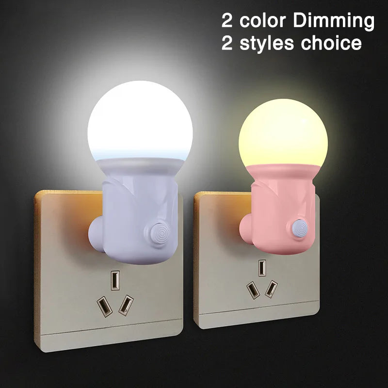 LED Night Light with Dimmer for Baby & Bedroom Lighting Secondary image