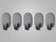 Heavy Duty Adhesive Wall Hook Stainless Steel Towel & Coat Hanger