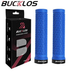 MTB Handlebar Grips Lock-On Anti-Slip Soft Rubber Shock Absorb