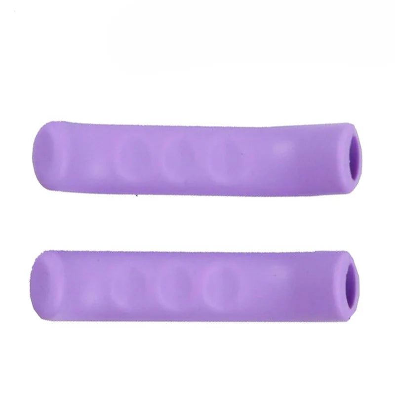 2Pcs Silicone Bike Handlebar Grips MTB Brake Handle Covers Anti Slip