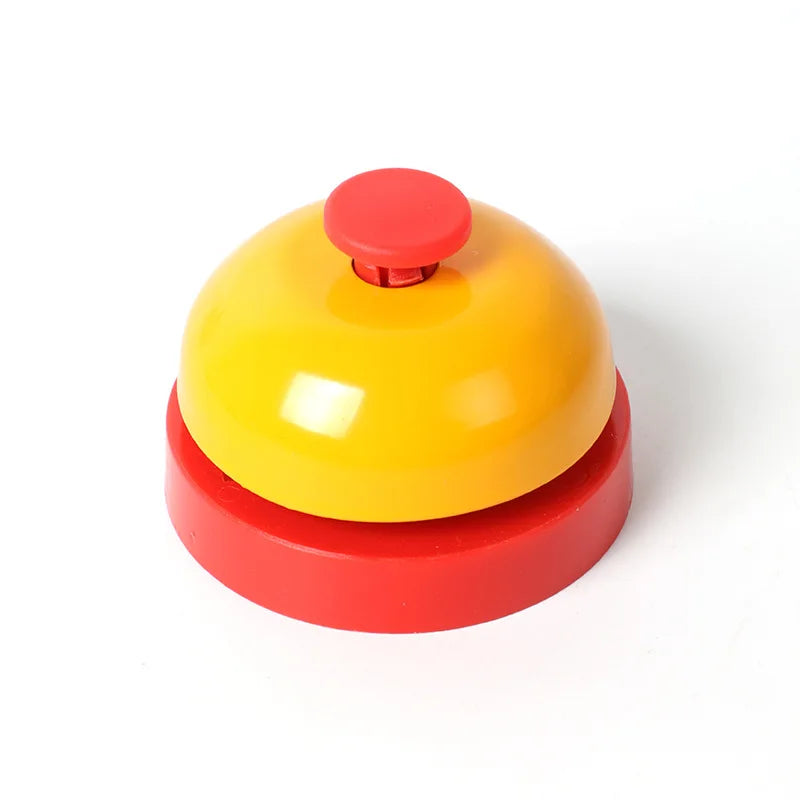 Desk Service Bell | Stainless Steel Call Bell for Reception & Hotels