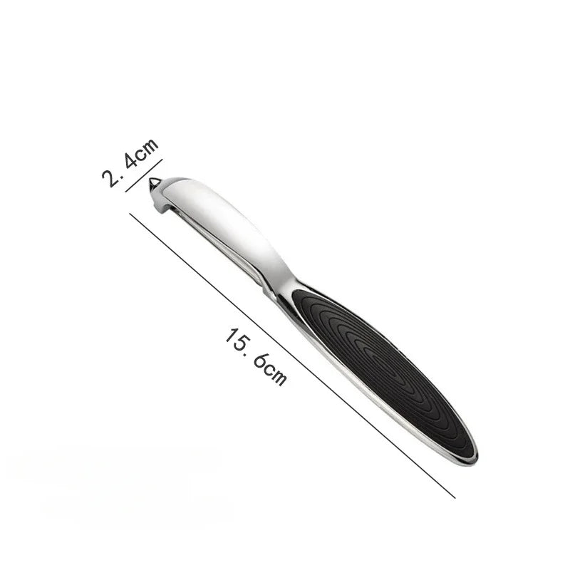 Stainless Steel Vegetable Peeler & Shredder – 2-in-1 Kitchen Grater Tool