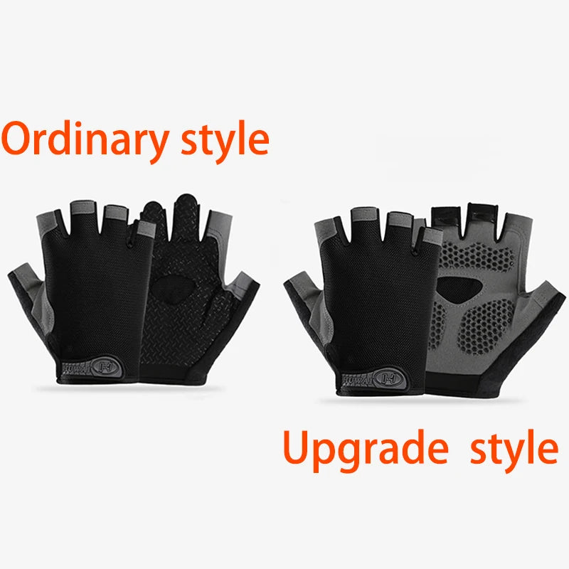 Half Finger Gym & Cycling Gloves Anti-Slip Breathable