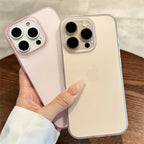 Soft Matte Candy Clear Case for iPhone 11 12 13 14 15 16 Pro Max