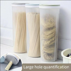 Pasta Storage Container with Locking Lid Airtight Noodle Food Storage Canister