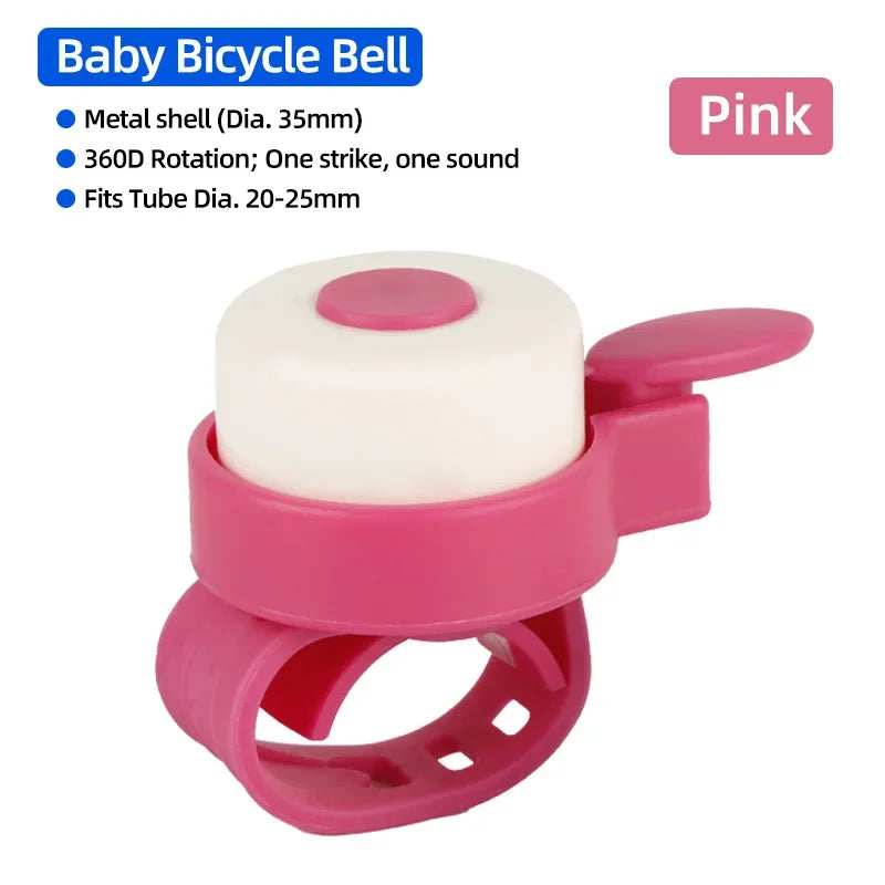 Deemount Kid Bike Bell High Volume Cycling Warning Bell for Kids