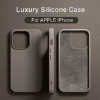Shockproof Silicone Case for iPhone 11 12 13 14 15 16 17 Pro Max