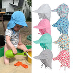 Baby Sun Hat UK Adjustable SPF50+ Kids Summer Cap