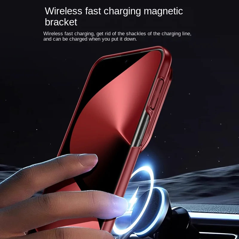 Magnetic Matte Stand Case for Huawei Pura 80 Pro & 80 Ultra