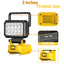 Cordless LED Work Light for DeWalt 20V Battery
