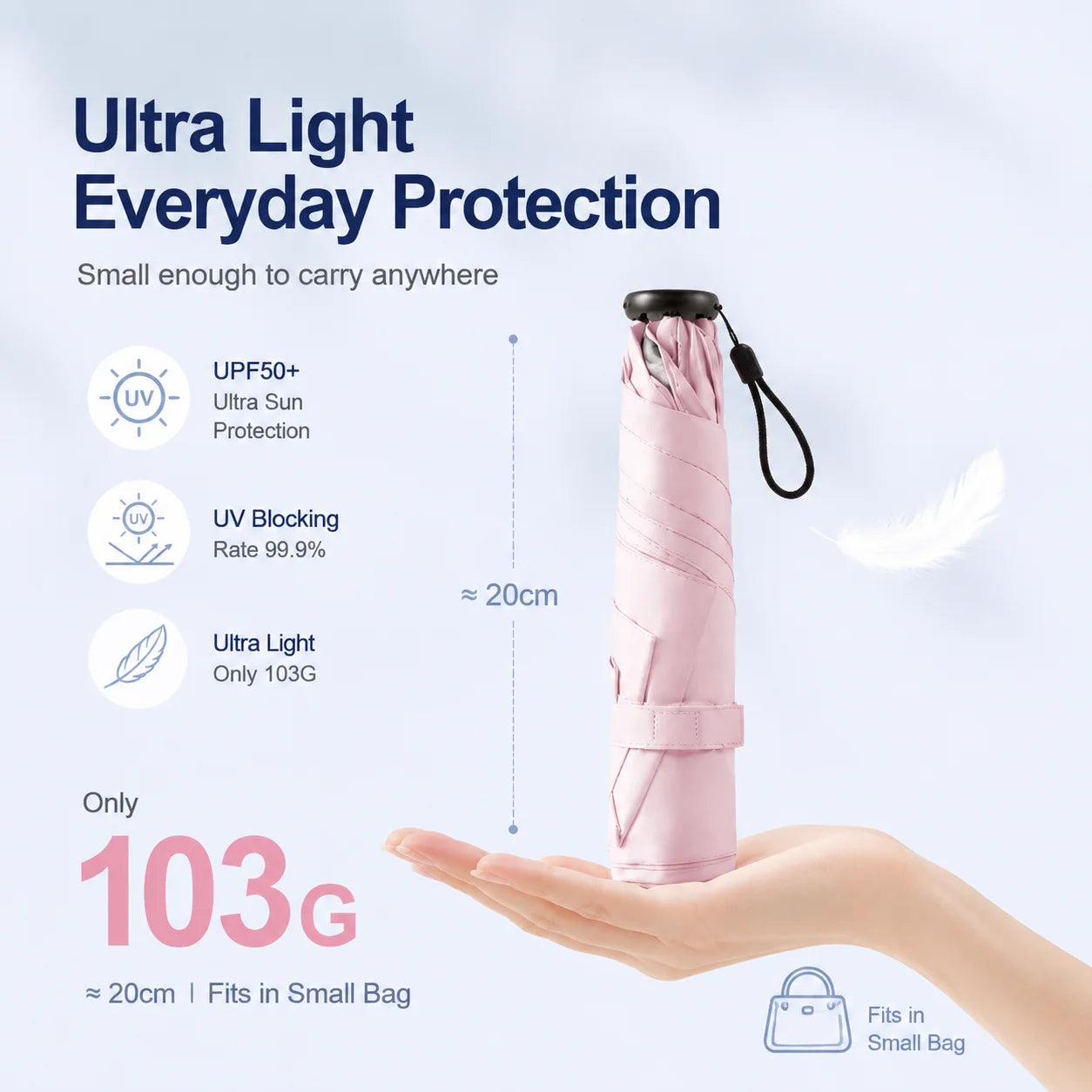 Buy Ultra Light Pencil Umbrella UV Protection