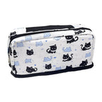 Multi-Layer Pen Bag Foldable Drawstring Pencil Case Organizer