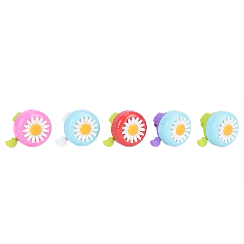 Kids Flower Bicycle Bell Colorful Bike Horn for Children's Handlebars Secondary image