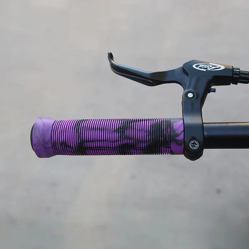 125mm MTB Bike Handlebar Grips 22.2mm Shockproof Anti-Slip Rubber