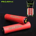 RISK Ultra Light Anti-Slip MTB Bike Handlebar Grips Soft Rubber
