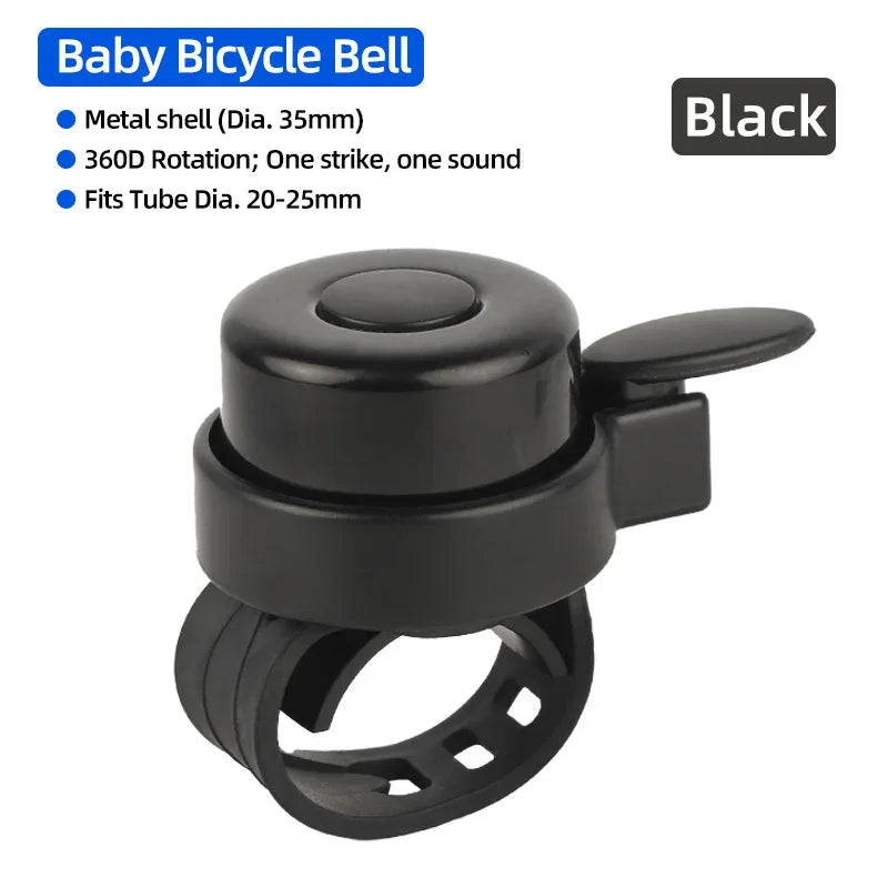 Deemount Kid Bike Bell High Volume Cycling Warning Bell for Kids