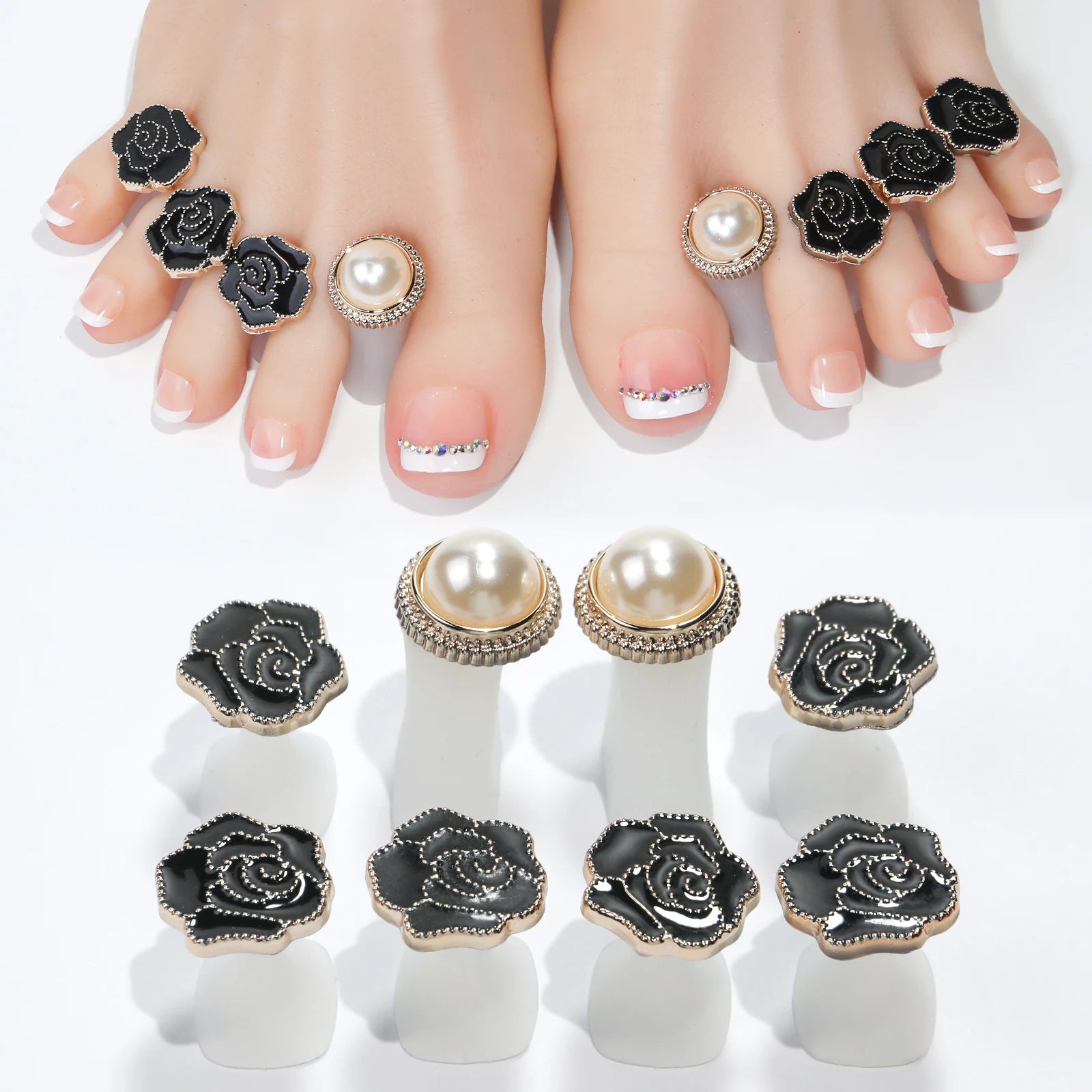 Silicone Toe Separator Pedicure Foot Care