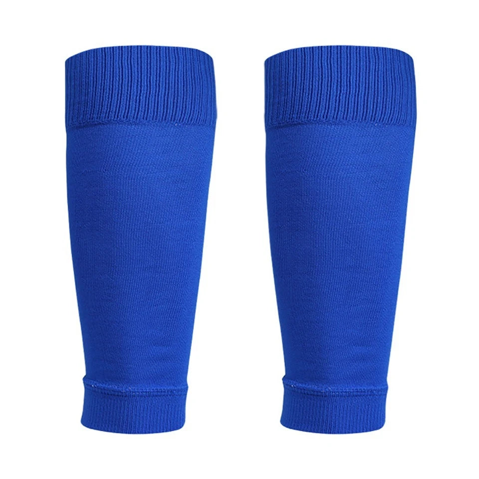 Football Soccer Shin Pads Sleeves Socks Calf Protection Men Women Kids