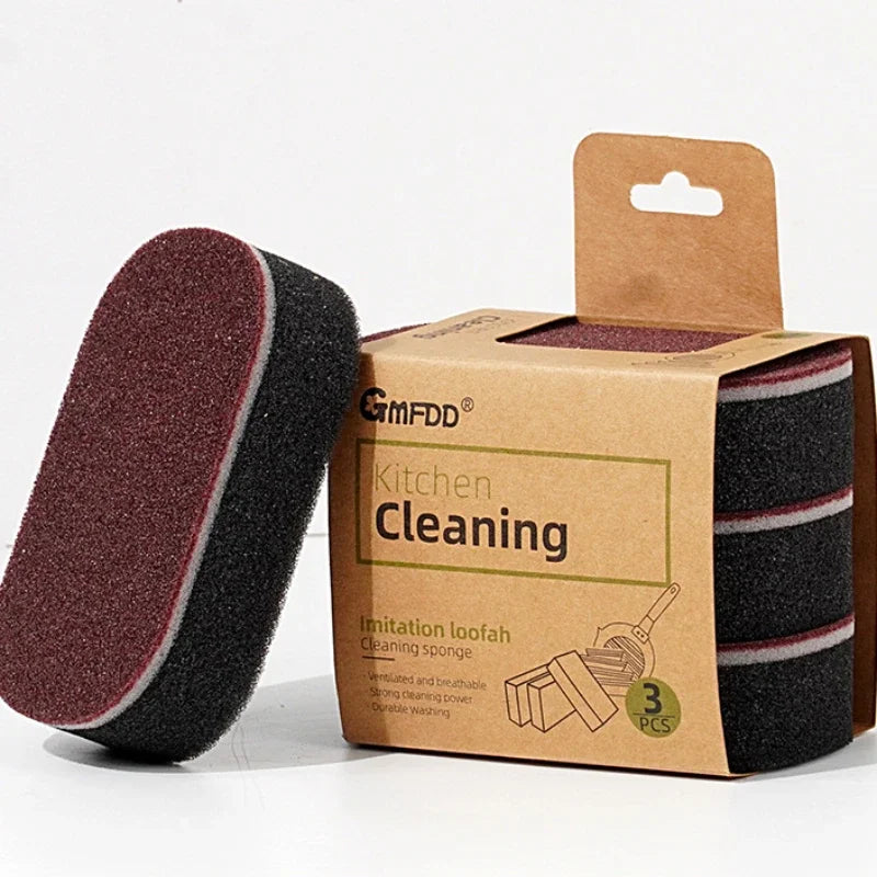 Magic Cleaning Sponge Double-Sided Kitchen Scrubber