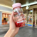 Mini Portable Water Cup Heat Resistant Plastic Drink Bottle