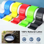 TPE Resistance Bands Set Loop Bands for Gym, Yoga & Strength Training