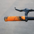 MTB 125mm Handlebar Grips 22.2mm Shockproof Anti-Slip Rubber Cover