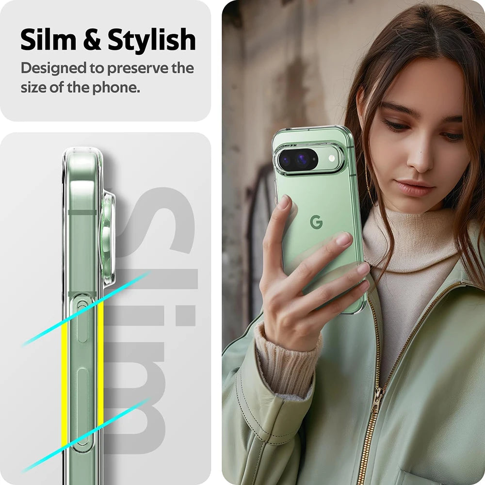 Ultra Thin Clear Silicone Case for Google Pixel 6 7 8 9 Pro XL Secondary image