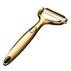 Golden Vegetable Peeler – Stainless Steel Potato & Carrot Peeler Tool