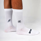 Sports Bicycle Cycling Socks Men Women Road Breathable Mid-Calf Sport